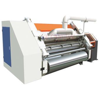 SF268 Cardboard Production Fingerless Single Facer Corrugated Roller Machine