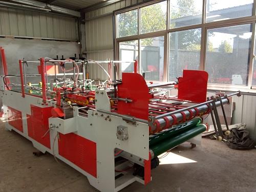 Semi Auto Lock Bottom Folder Gluer Machine