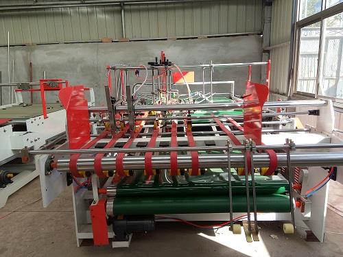 Semi-Automatic Crash Lock Bottom Folder Gluer Machine