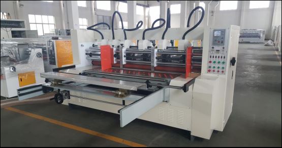 Automatic Lead Edge Feeder Paperboard Slitting Scoring Machine