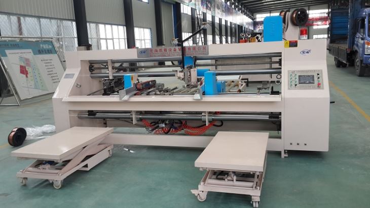 Corrugated Box Stitching Machine